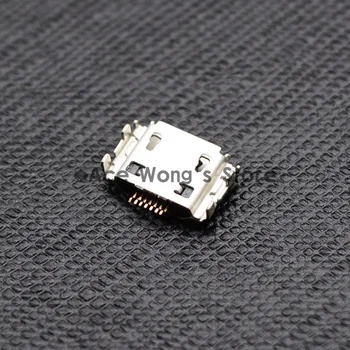 10pcs Mikro-USB-Kontakten Kvinnelige 7-pin ladekontakt For samsung I9000 S8000 S5630C S5620 S5660 I8910 I9003 I9008 I9020