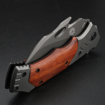 Klo folding kniv bærbar utendørs kniv camping overlevelse høy hardhet multi-funksjonell kniv