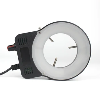 LED USB-Utgang Justerbar DC 5V Shadowless Ring Lys Iluminator Lampe For Industrien stereomikroskop Industrielle Kamera