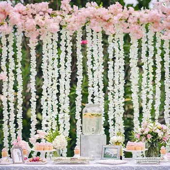 Romantisk Utendørs innendørs summer Beach hage Bryllup Arch Bankett Engasjement brude dusj tabell midtpunktet dekorasjon blomst