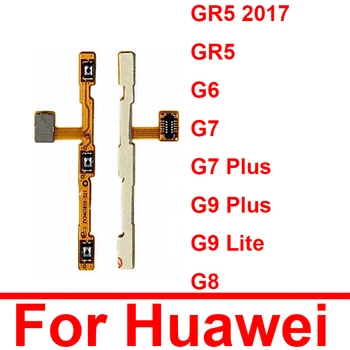 Volum Power Flex Kabel For Huawei Ascend GR5 G6 G7 G8 G9 Lite G9 G7 Pluss GR5 2017 Side-Knappene Flex-Bånd Reparere Deler