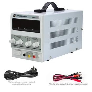 NYE DC Laboratorium 30V 10A Lab Strømforsyning Justerbar spenningsregulator Stabilisator Bytte Strømforsyning