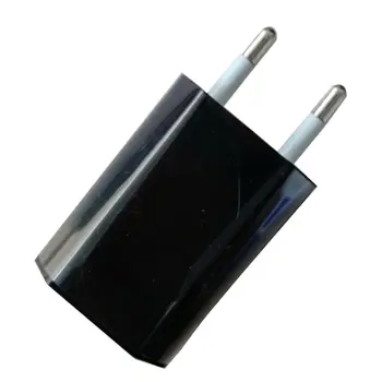 Praktisk Ladere Mobiltelefon Ladere Single-Port USB-Ladere Flatskjerm 5V 500mA Holdbar Bærbare Ladere EU-to-Krets Design