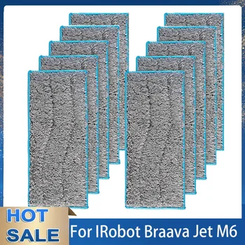 Moppekluten Fille For iRobot Braava Jet M6 Robot Støvsuger Vaskes Våt Mopp Støvsuger Deler Kit Tilbehør