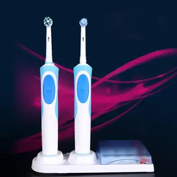 Elektrisk Tannbørste Lagring Hode Støtte Stander w/ Lader Hullet for Oral B
