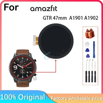 For Huami Amazfit GTR 47mm A1901 A1902 Smartwatch-LCD-Skjerm + Touch Panel Fingerprint For Amazfit GTR 47mm LCD-Amoled-Skjerm