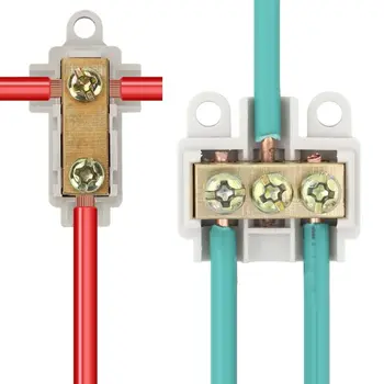 High Power T-type Ledninger Terminal T06 306 Splitter Wire Elektrisk Universal Kontakt Låse Rask Crimp koplingslist