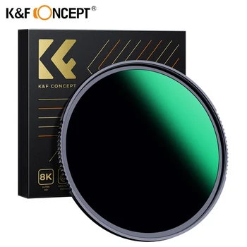 K&F MRC Slank ND1000 52/58/62/67/72/77/82mm Kameraet ND-filter Objektiv Super HD Glass Neutral Density Filter For Sony Canon Nikon