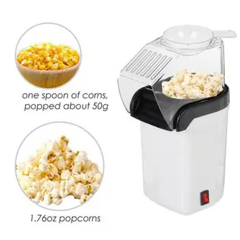 Varm Luft Popcorn Maskin, Rask Popcorn Popper for Hjem Gadgets