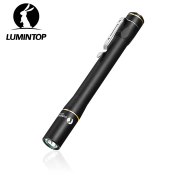 Utendørs Lommelykt EDC Pen Lys LED Lommelykt Kraftig Medisinsk Aluminium Selvforsvar Flash Belysning AAA-Batteri 145Lumen IYP365
