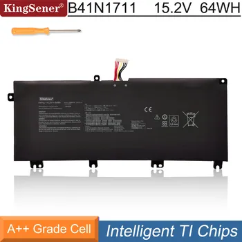 KingSener B41N1711 Laptop-Batteri For ASUS Strix GL703VD GL703VM GL503VD GL503VM FX503V FX705DT FX705DD FX705DU FX705DY 64WH