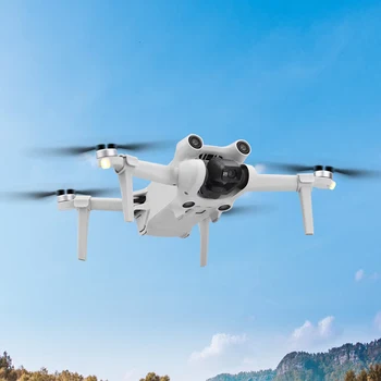 Støtdemping Landing Tannhjul Sammenleggbare Bein Extension Beskyttende Støtte Landing Tannhjul for DJI Mini 3 Pro-Drone