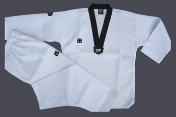 HOT nybegynnere å bruke Mooto taekwondo dobok klær barn voksen V-Hals MOOTO taekwondo passer Taekwondo trening uniform engros