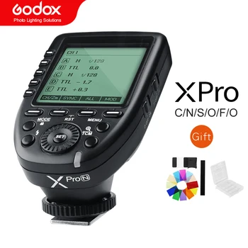 Godox Xpro Utløse Xpro-C Xpro-N Xpro-S Xpro-F Xpro-O Xpro-P-TTL Trådløs Sender for Canon Nikon Sony Fuji Olympus Pentax