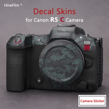 R5C Kameraet Huden en Beskyttende Film for Canon EOS R5-C Kamera Premium-Merket Hud Dekke Case Filmen Body Wrap Dekket