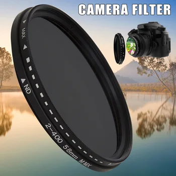 Fader Variable ND-Filter Justerbar ND2 å ND400 Nøytral Tetthet for kameralinsen filtro nd variavel поляризационный фильтр