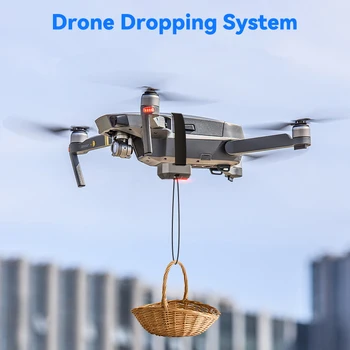 Drone Airdrop System for DJI Mini 3 Pro/Mini-3/ Mini 2 SE/Mavic 2/2S /Phantom 3 4/4 Pro for Bryllup Scene Fiske Agn Rescue