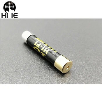 1pcs High-end HIFI Gull Sølv Belagt Nano Sikring CD Audio-Forsterker Tube Amp Dekoder Sikring Treg Sikring 6x32mm 5x20mm