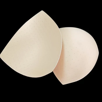 3Pair/6pcs Undertøy Intime Tilbehør Trekant Svamp Push-Up Bh for Kvinner Undertøy Pad Flyttbare Brystet Sett Bryst