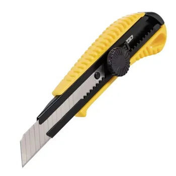 18mm Stor kunst kniv knott type skarpe holdbar tapet kniv papir kutter verktøyet kniv boksen åpneren cutter