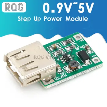 1PCS 0.9 V ~ 5V 5V til 600 MA USB-Utgang lader trinn opp Power Modul Mini DC-DC Øke Converter grønn