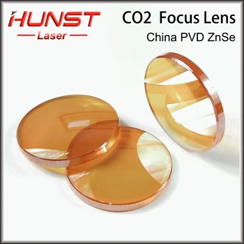 Hunst Kina CO2 ZnSe Fokus Linse Dia.12 18 19.05 20mm FL38.1 50.8 63.5 mm for Laser Gravering Cutting Maskin Reservedeler