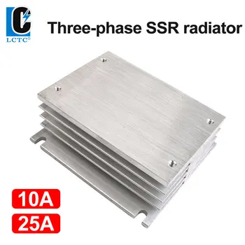 3 fase solid state-relé aluminium kjølefinne for 10A-25A ssr nye kjøleribbe
