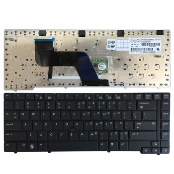 Engelsk tastatur For HP Elitebook 8440P 8440W 8440 OSS Laptop-tastatur svart Med Punkt stick