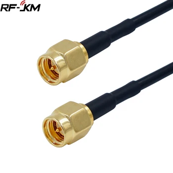RG174 SMA Hann-Plugg til SMA Mannlige Koble RF-Jumper pigtail coax-kabel