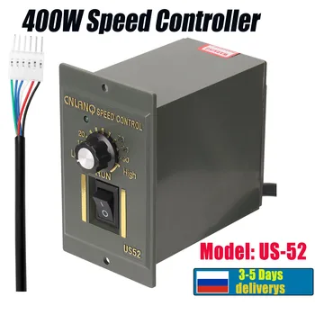 400W Motor Speed Controller AC 220V Pinpoint-Regulator-Kontrolleren Fremover og Bakover Motor Speed Controller